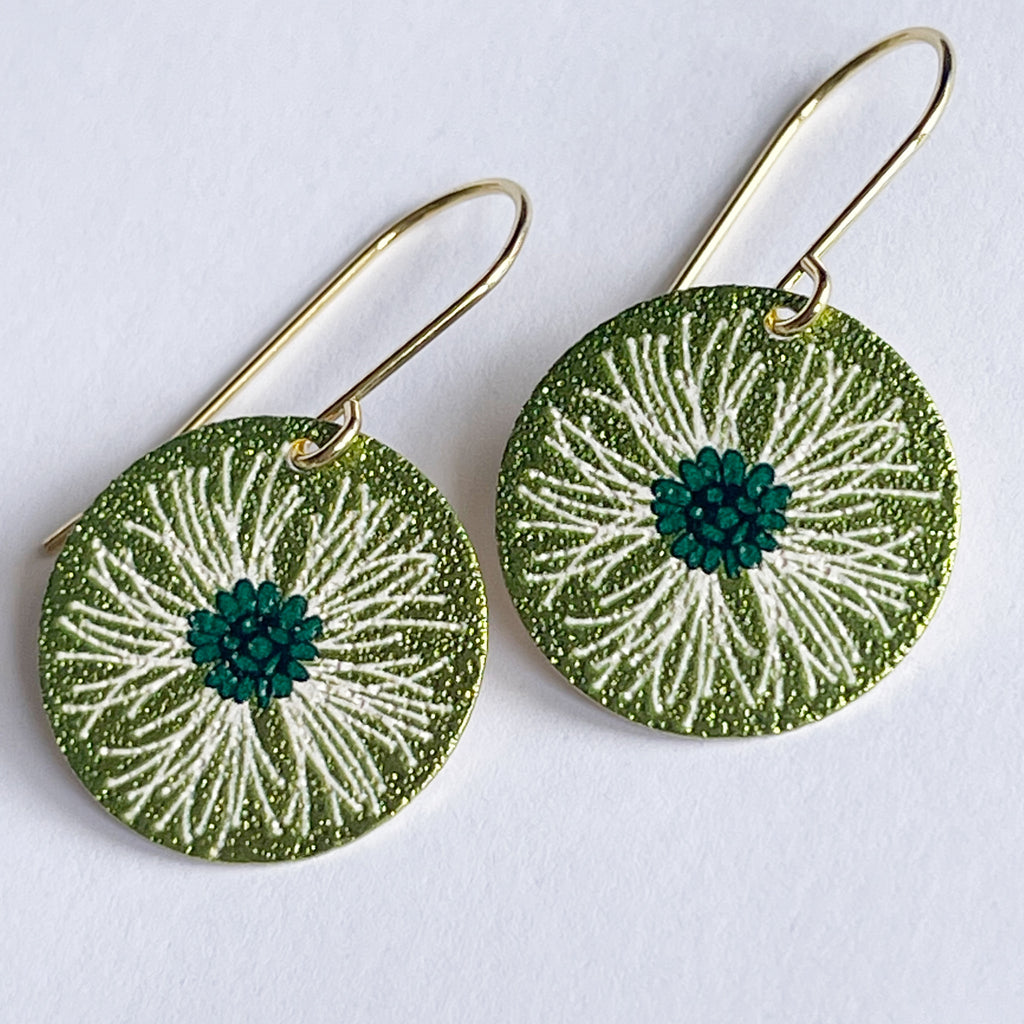 ORIGINALS ‘Patterned Discs JC’ - Paperbark Green