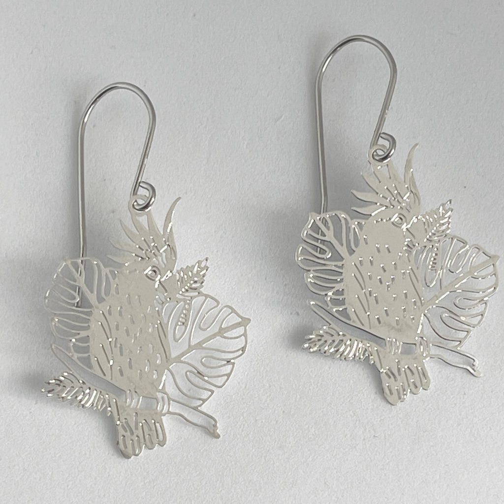‘Cockatoo’ in silver