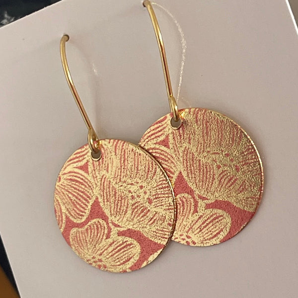 ORIGINALS ‘Patterned Discs’ - Claudia Soft Coral Pink