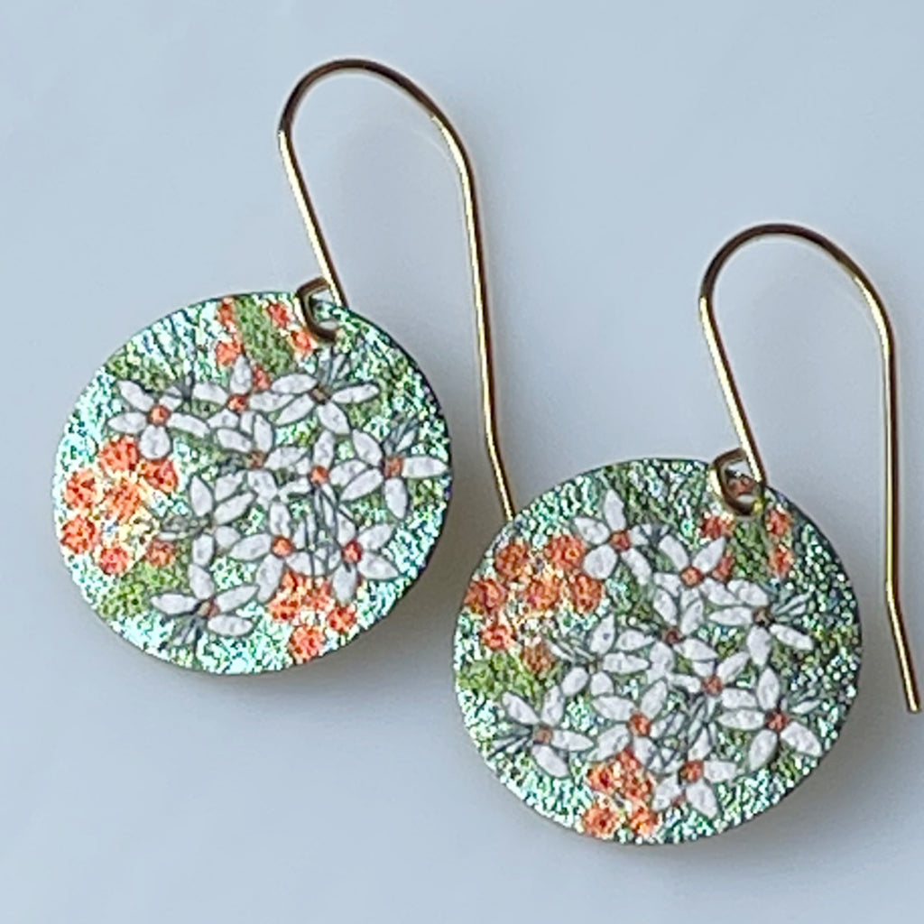 ORIGINALS ‘Patterned Discs JC’ - Riceflowers Orange