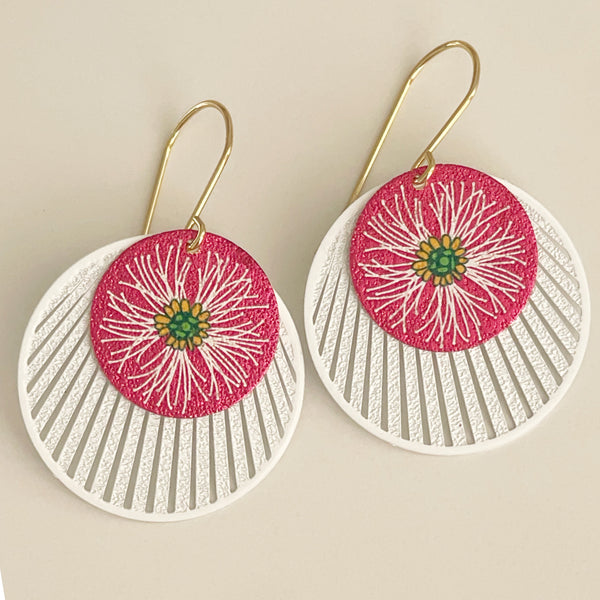 ‘Vintage’ JC Paper Bark Flowers Pink