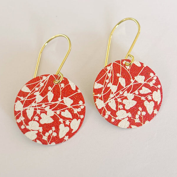 ORIGINALS ‘Patterned Discs JC’ - Raspberry