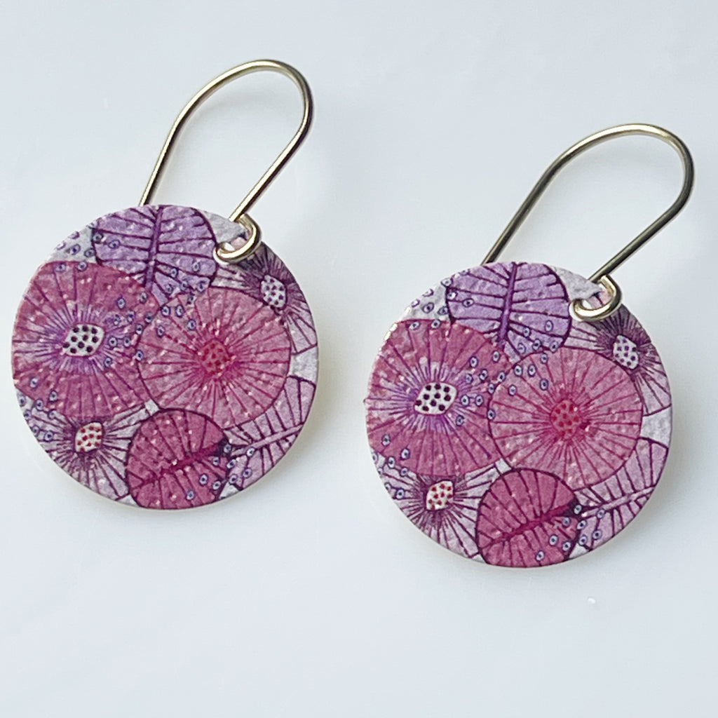 ORIGINALS ‘Patterned Discs JC’ - Rock pool pinks