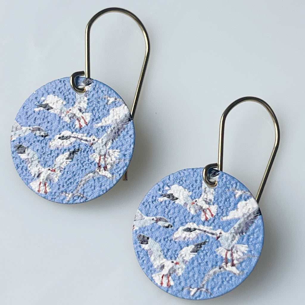 ORIGINALS ‘Patterned Discs JC’ - seagulls