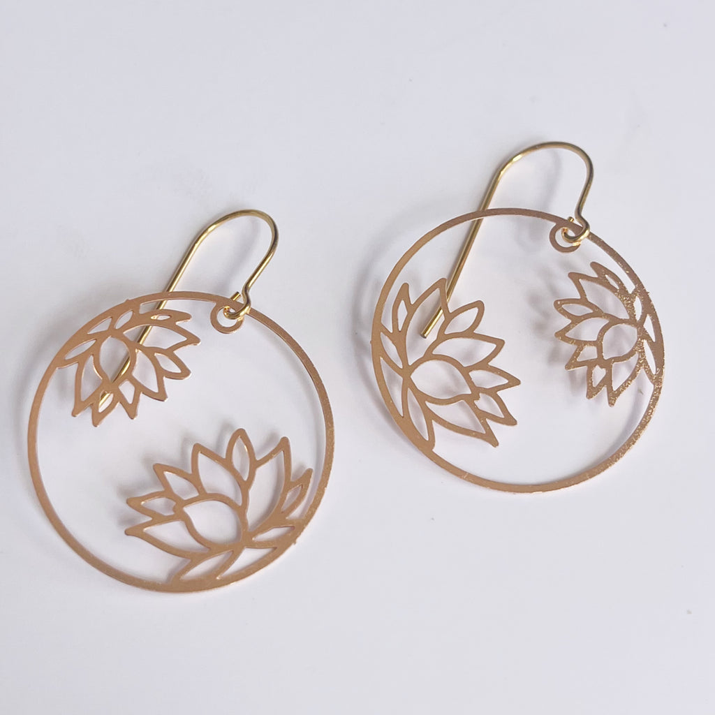 ‘Lotus’ in gold