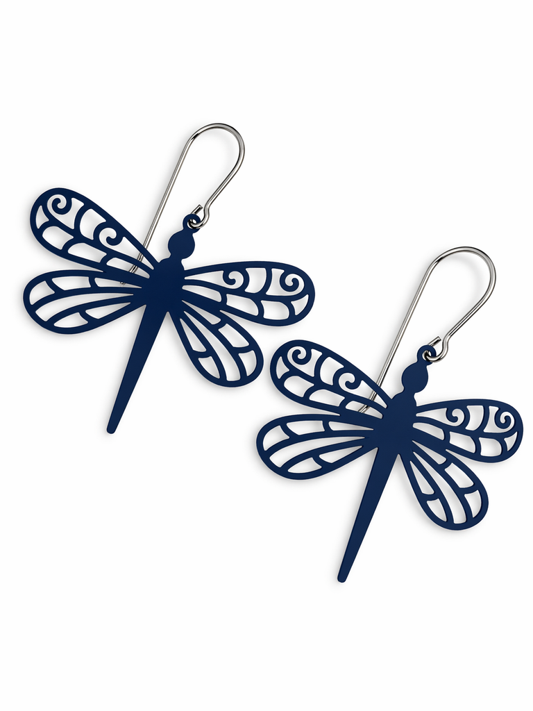 ‘Dragonflies’ in navy