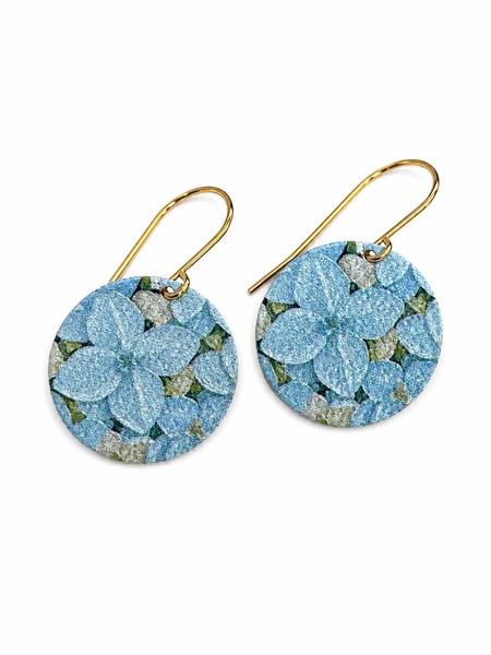 ORIGINALS ‘Patterned Discs’ - Hydrangea Baby Blue