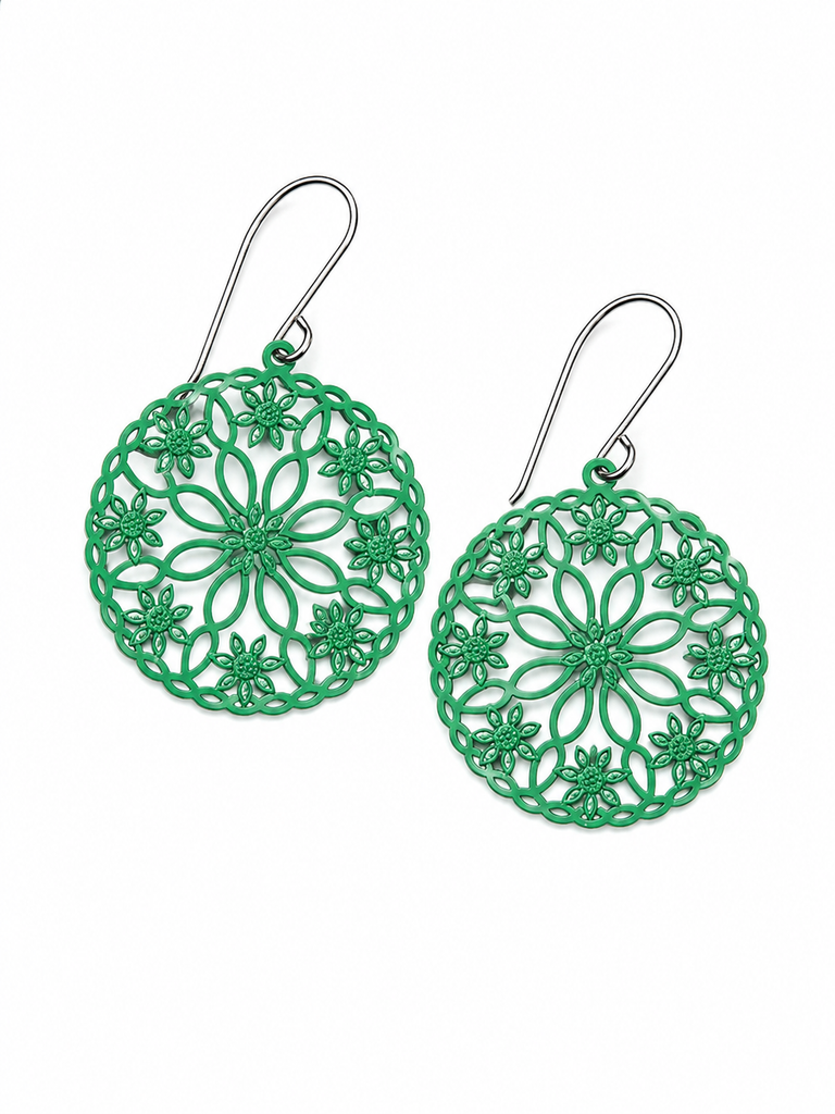 ‘Margot’ in peacock green