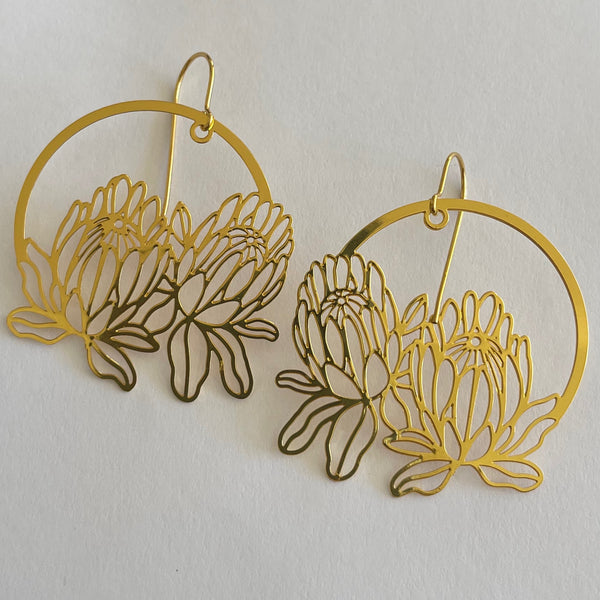 ‘Protea’ in gold