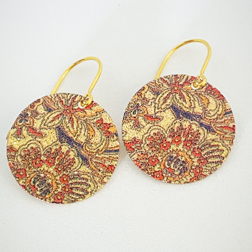 ‘Patterned Discs’ - Exotic in gold