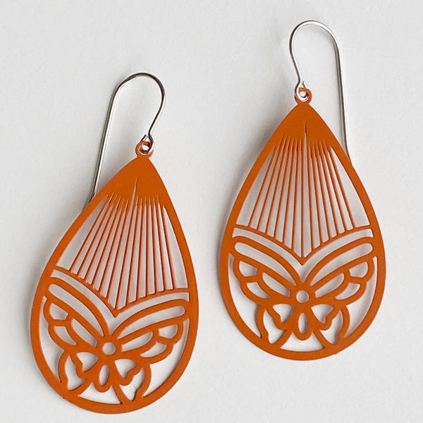 ‘Butterfly drops’ in Orange