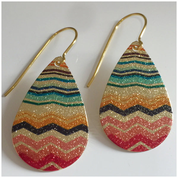 ‘Patterned Teardrops’ - Belle