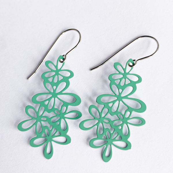 ‘Wisteria’ in peacock green