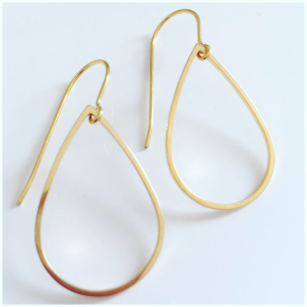 ‘Geo’ Gold tear drops