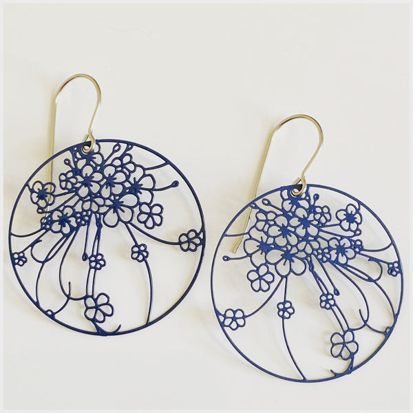 ‘Meadow’ in navy blue