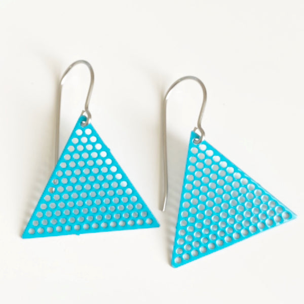 ‘Triangles’ in turquoise